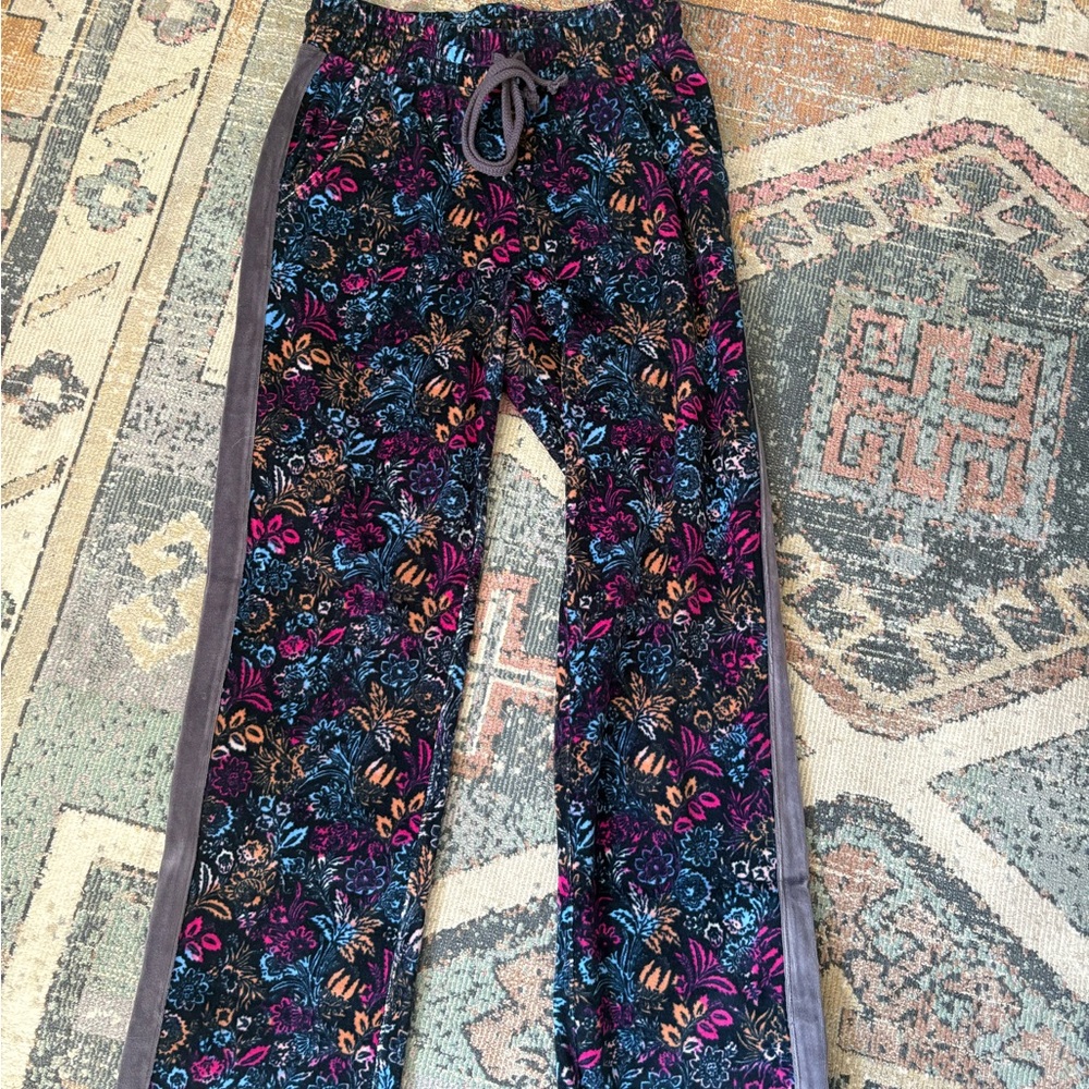Anthropologie Multicolor Floral Joggers - Picture 3 of 5